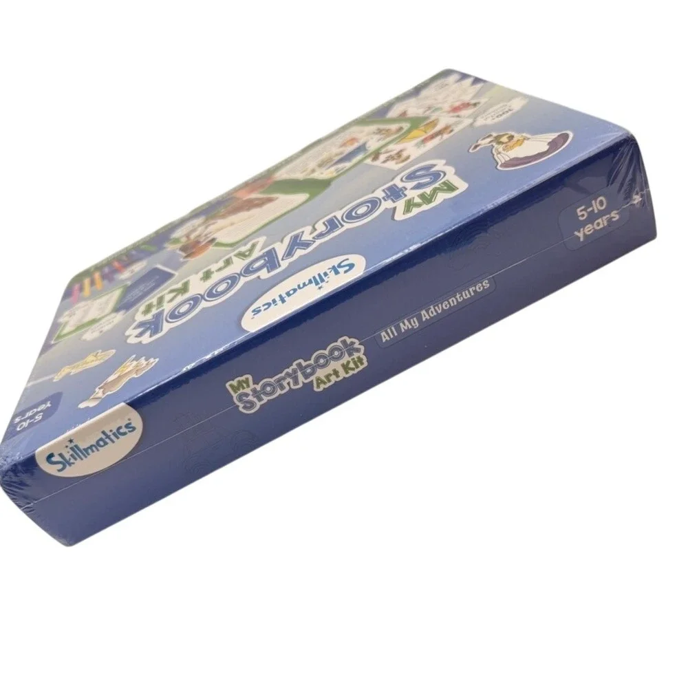 Skillmatics Kids My Storybook Art Kit Blue Creative Writing Drawing Stickers NIB